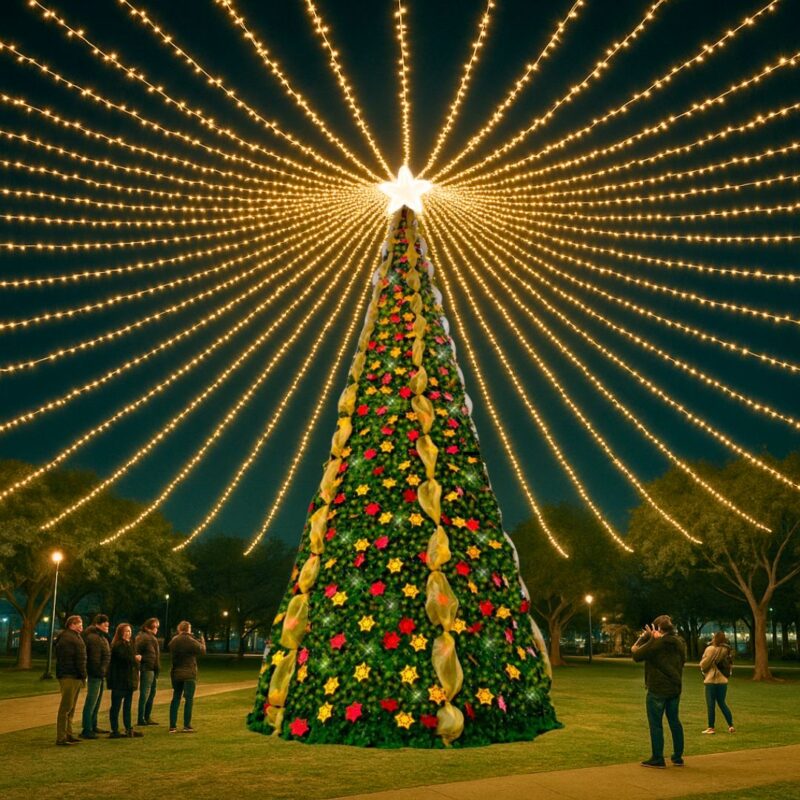 Árboles de navidad gigantes