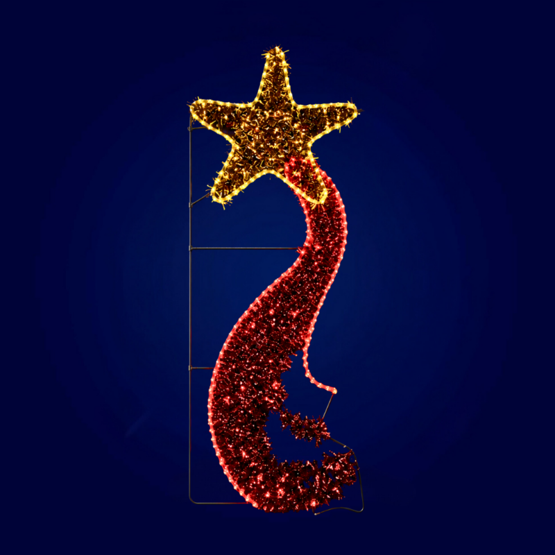 estrella fugaz led